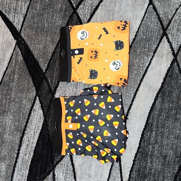 VIBRANT LIFE HALLOWEEN ICONS PRINT & CANDY CORN MEDIUM DOG PAJAMAS BUNDLE - Picture 5 of 7